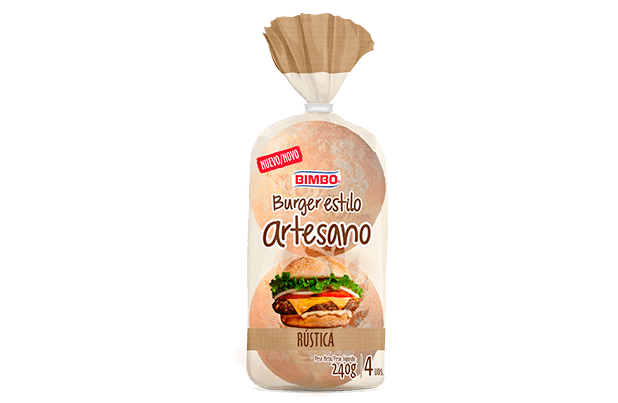 Burger Bimbo® Estilo Artesano Rústica